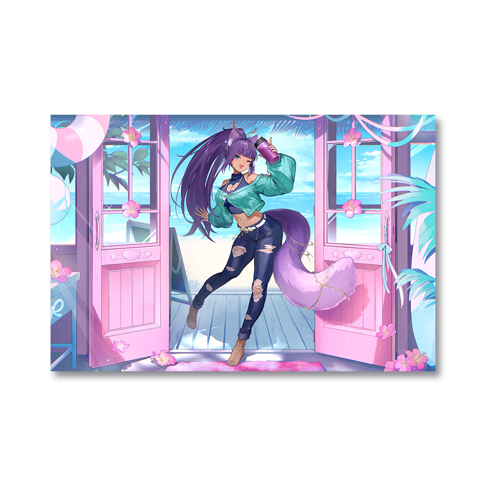 ChaChaYourVmom Tropical Mama Poster