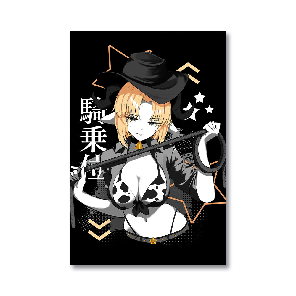 mommydevils Cowgirl Baphomet Poster