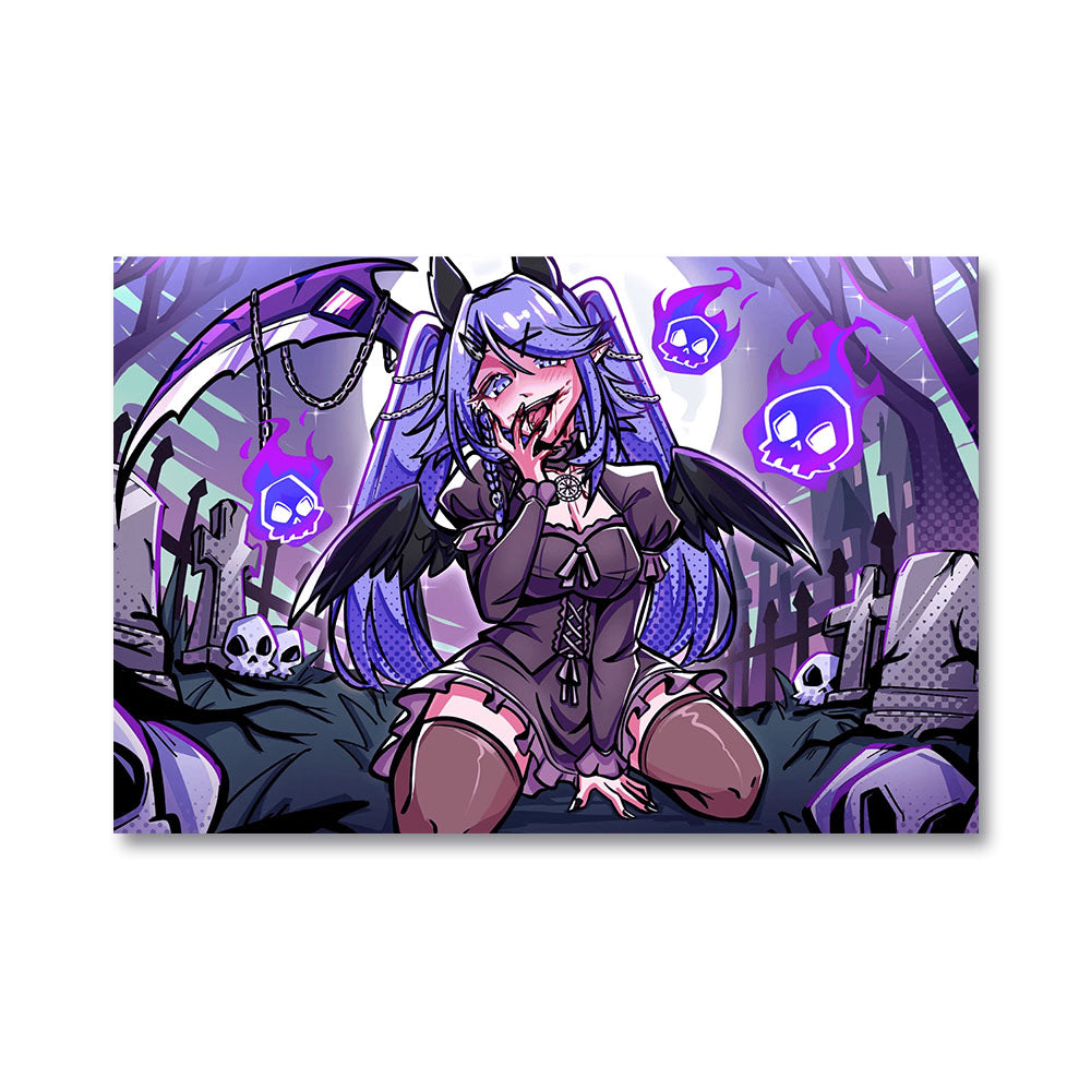 LoonaValkyria Raven Reaper Poster