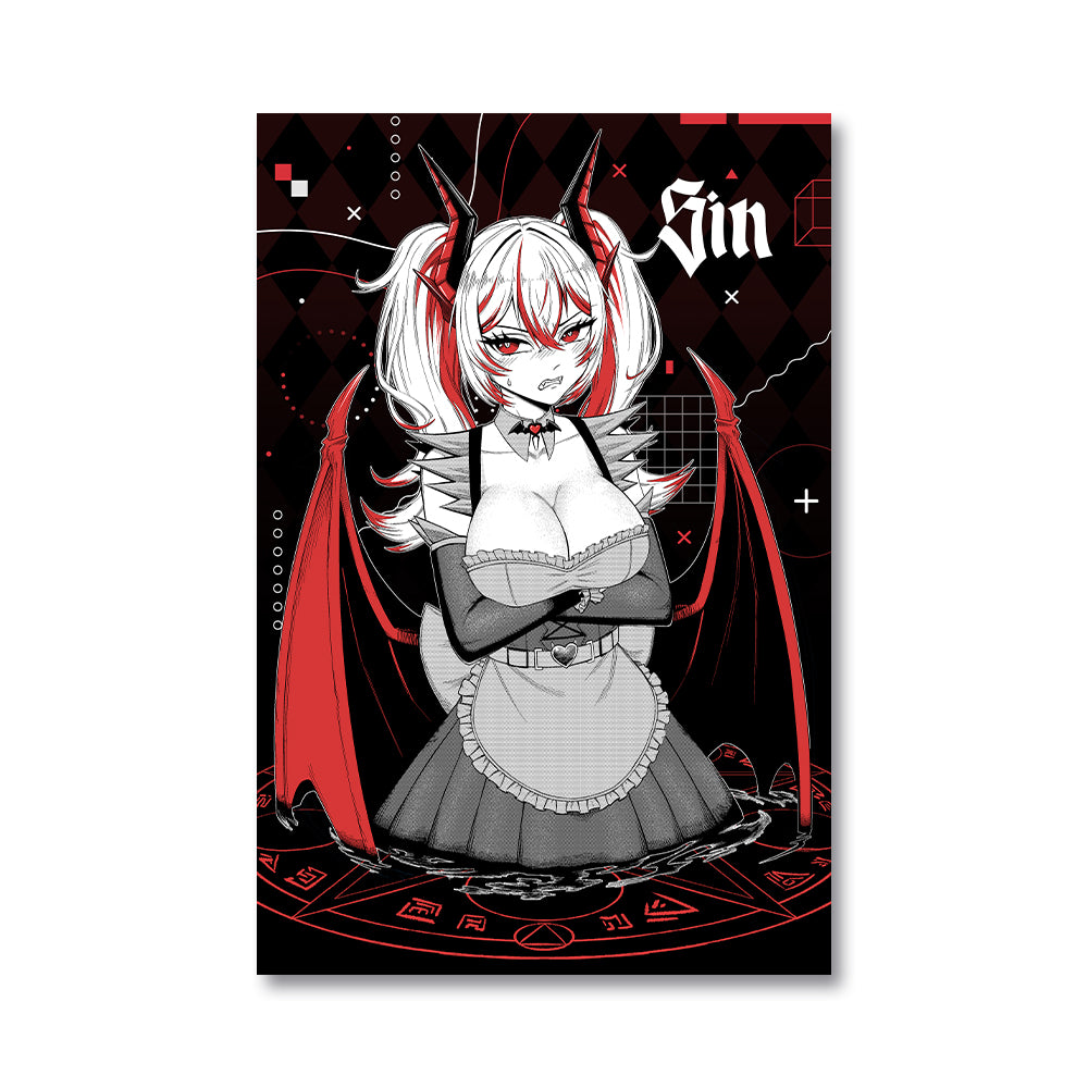 SinSisterVTuber Summoned Poster