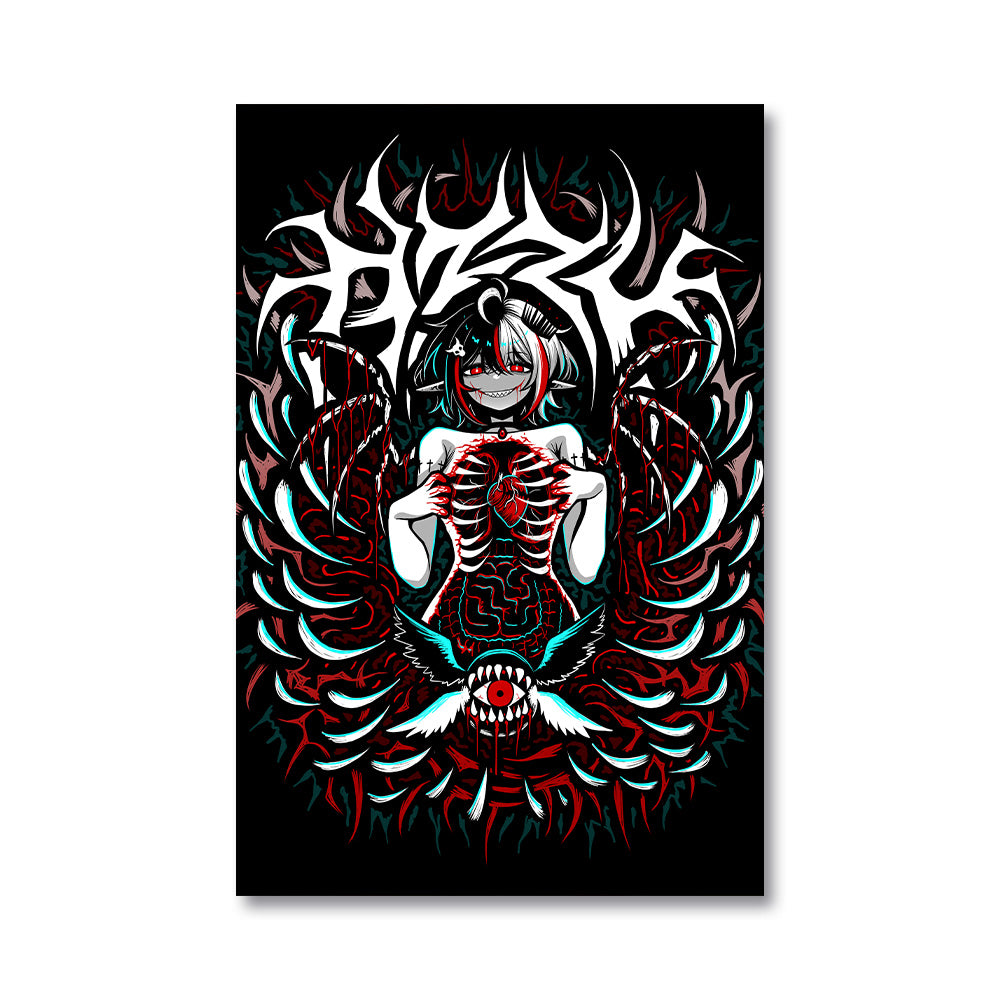 SinfulAzzy "Blood Heart" Poster