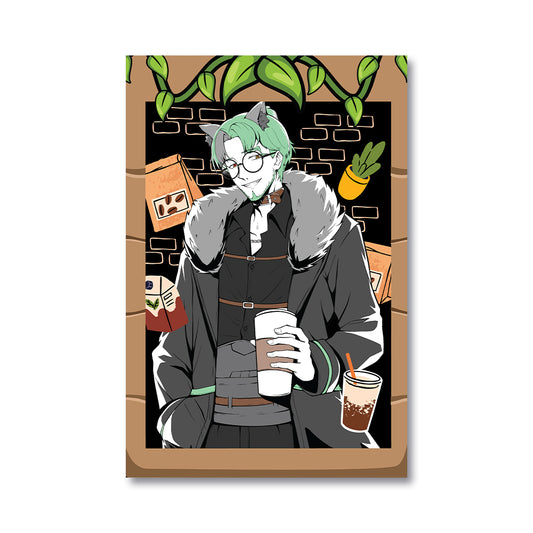 Kenta Calamity 'Coffee Served' Poster