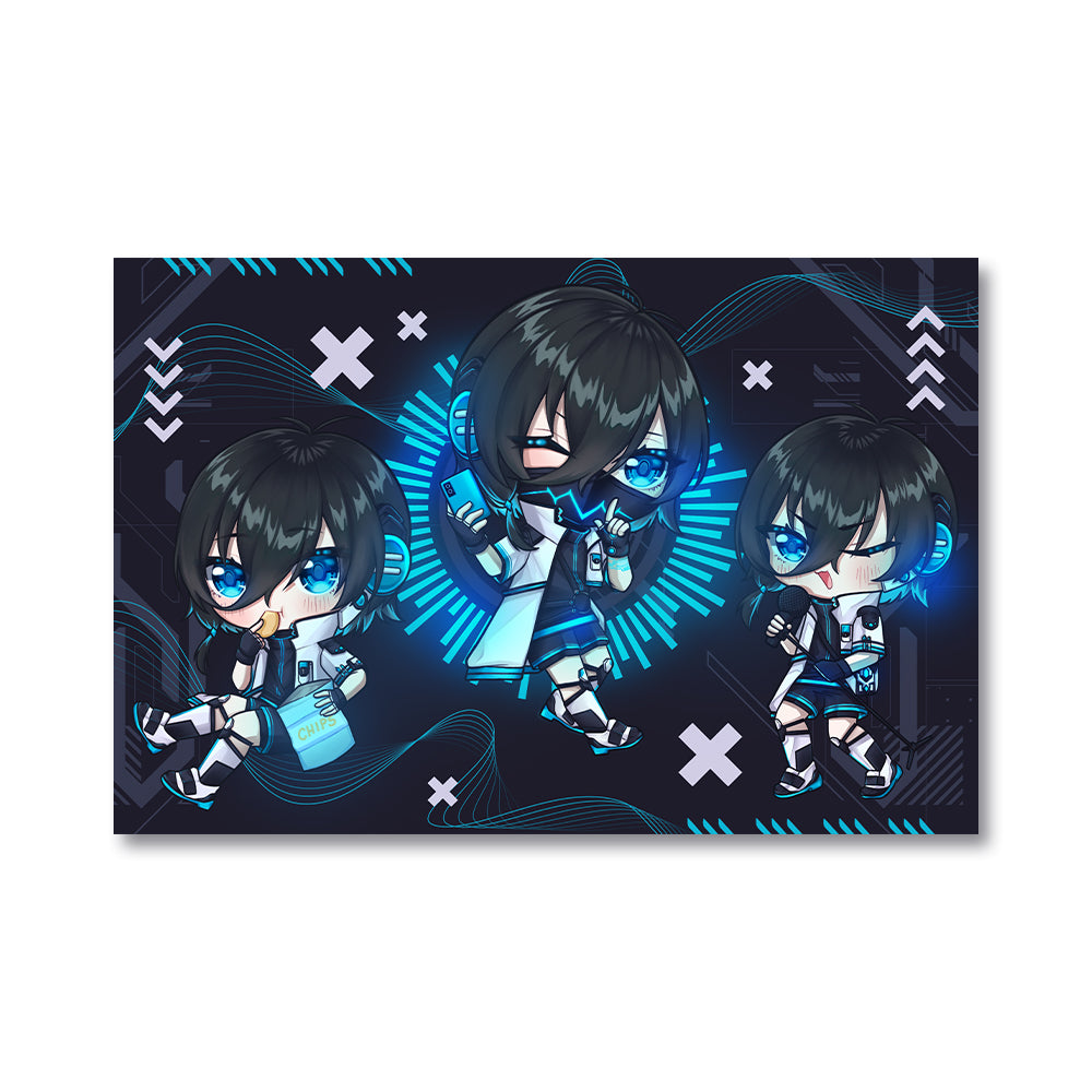 Kyohei Tekma Chibi Poster