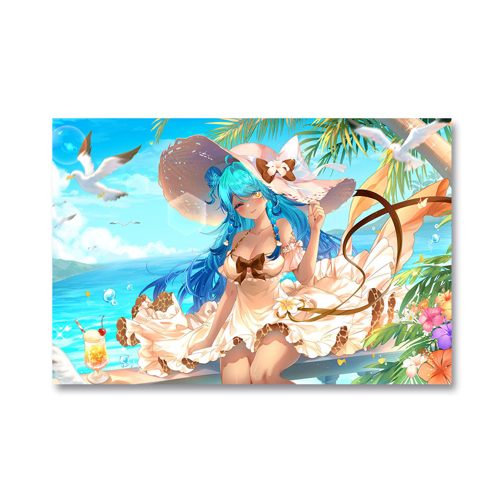 Zelvamist "Beach Day" Poster