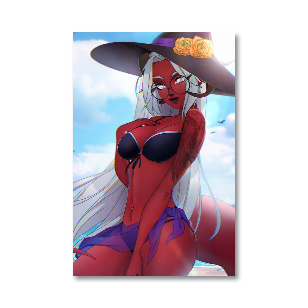 Melissa Belladonna Beach Day Poster