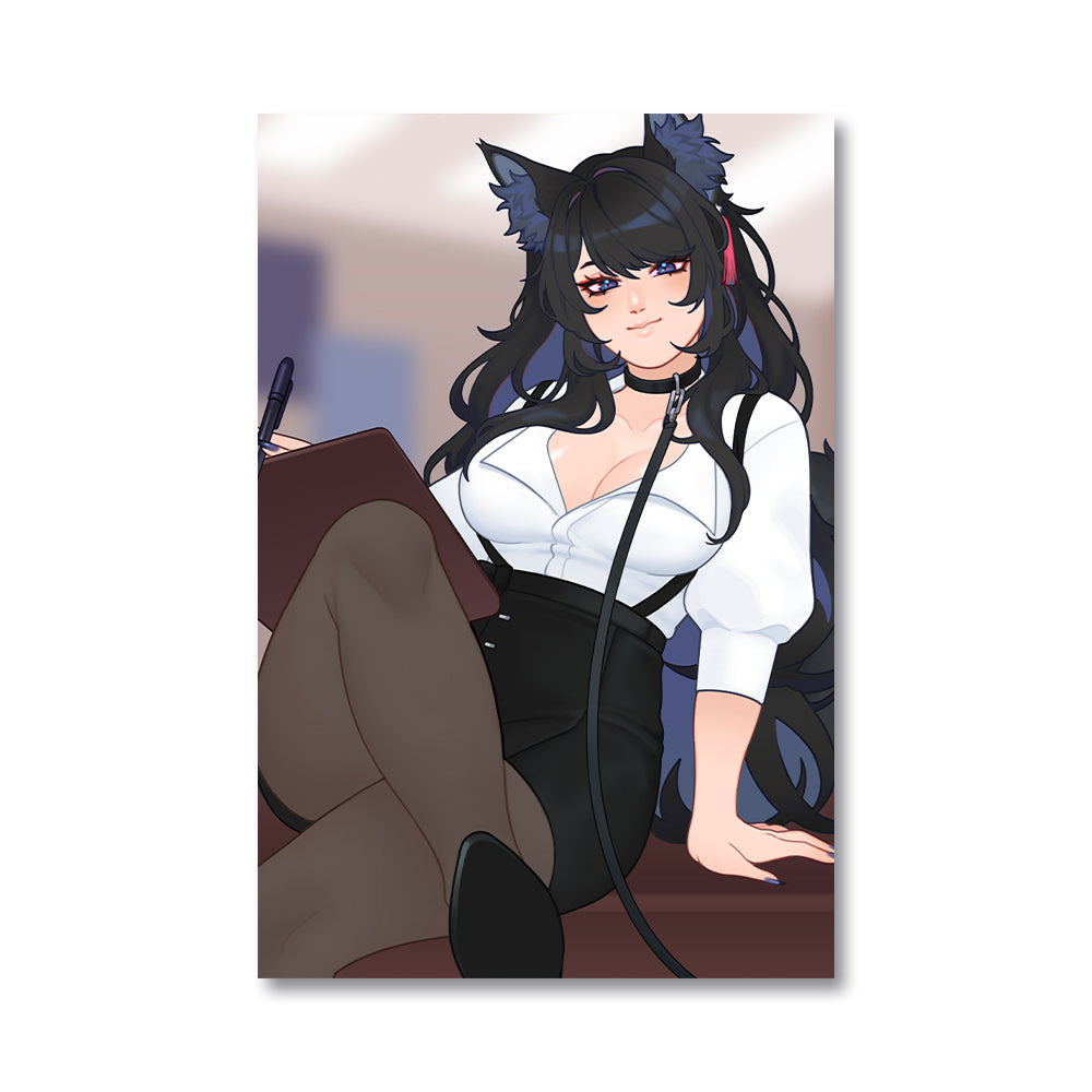 Kazamorix Office Lady Poster