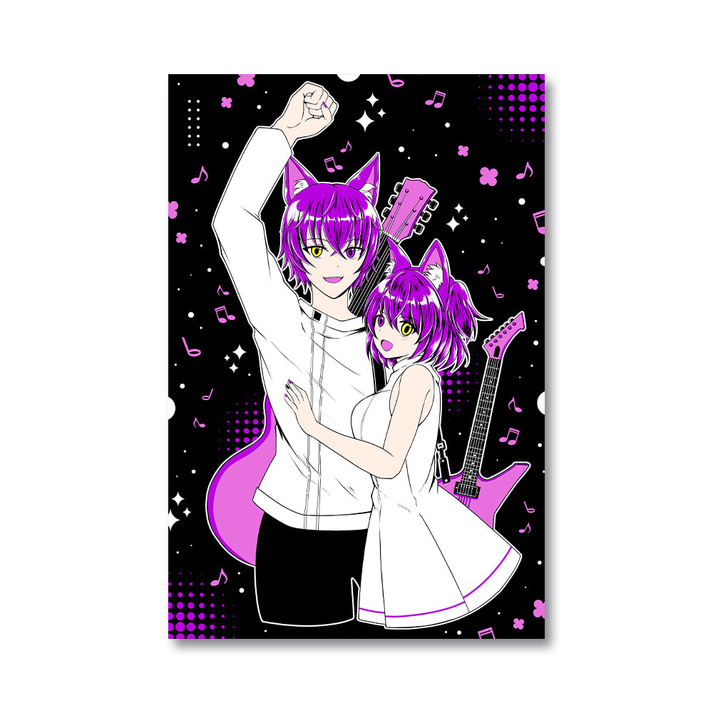 SakiMaster1 "Punk Rock Pair" Poster