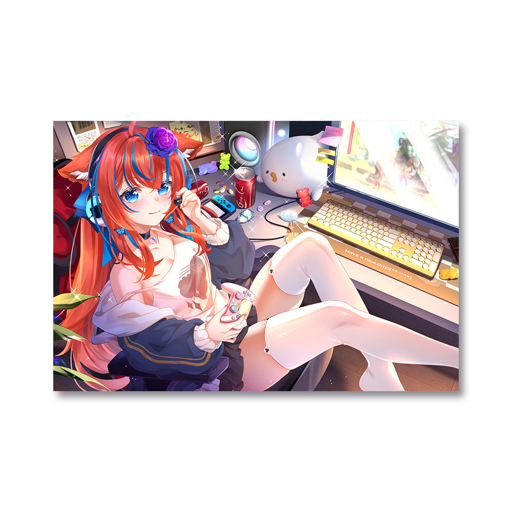 Starcat Tailchaser "Gaming" Poster