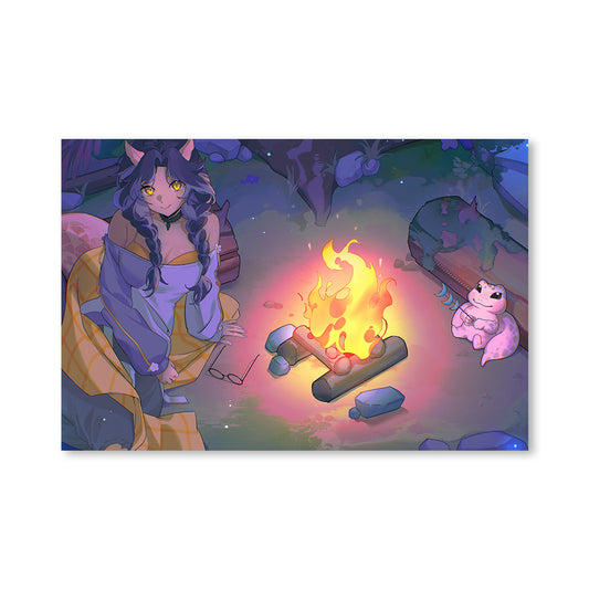 chrchie Campfire Poster