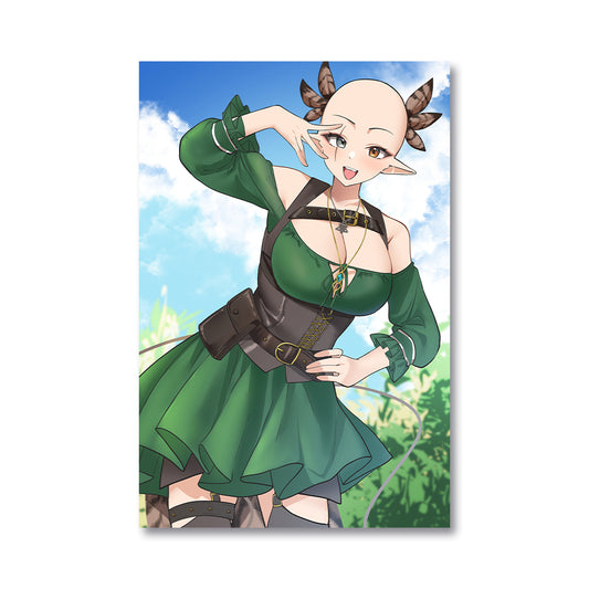 Kumi Bald Forest Poster