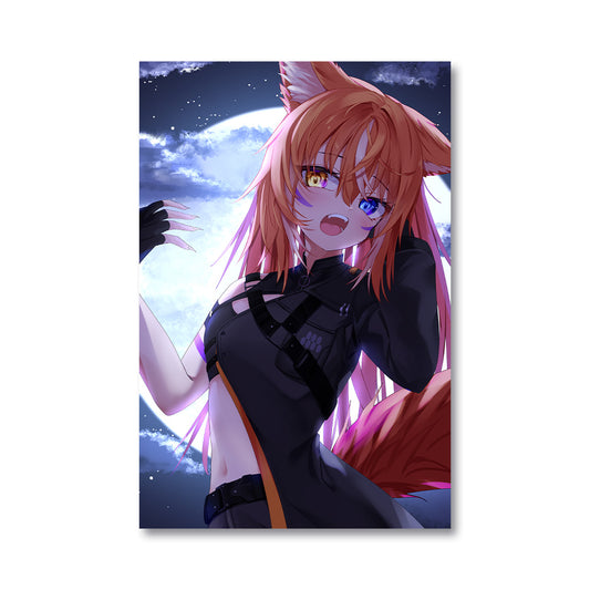 Kaori Lupine Moonlight Poster