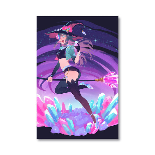 JemGlam Prism Broomstick Poster