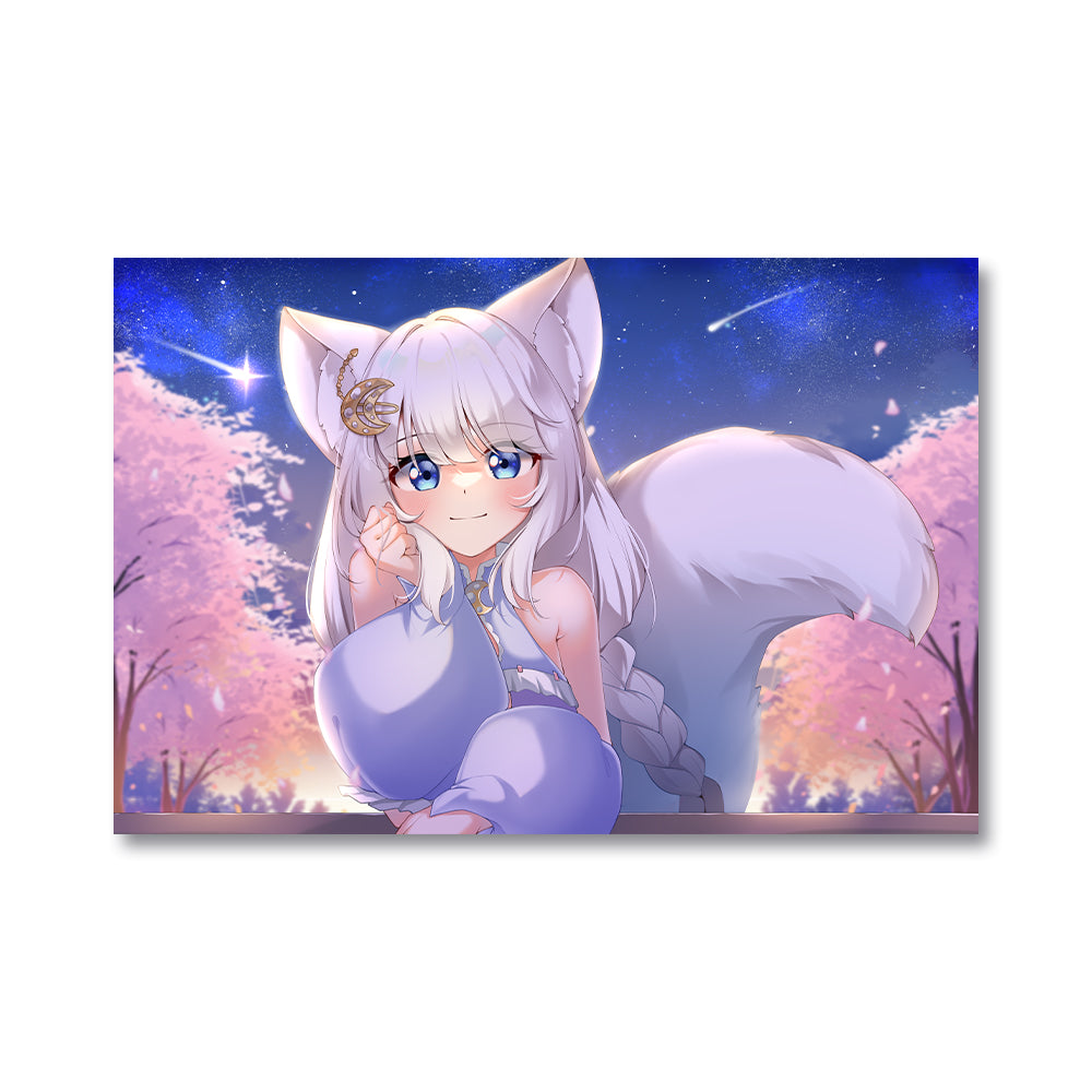 nyubun Starry Night Poster