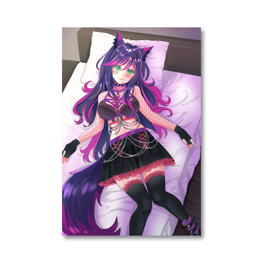 Kitti Minx Relaxing Poster