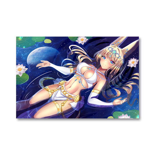 RinniBun Moonlight Float Poster