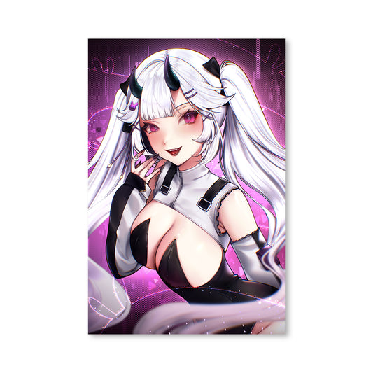 Cyber Bunny Heli Poster