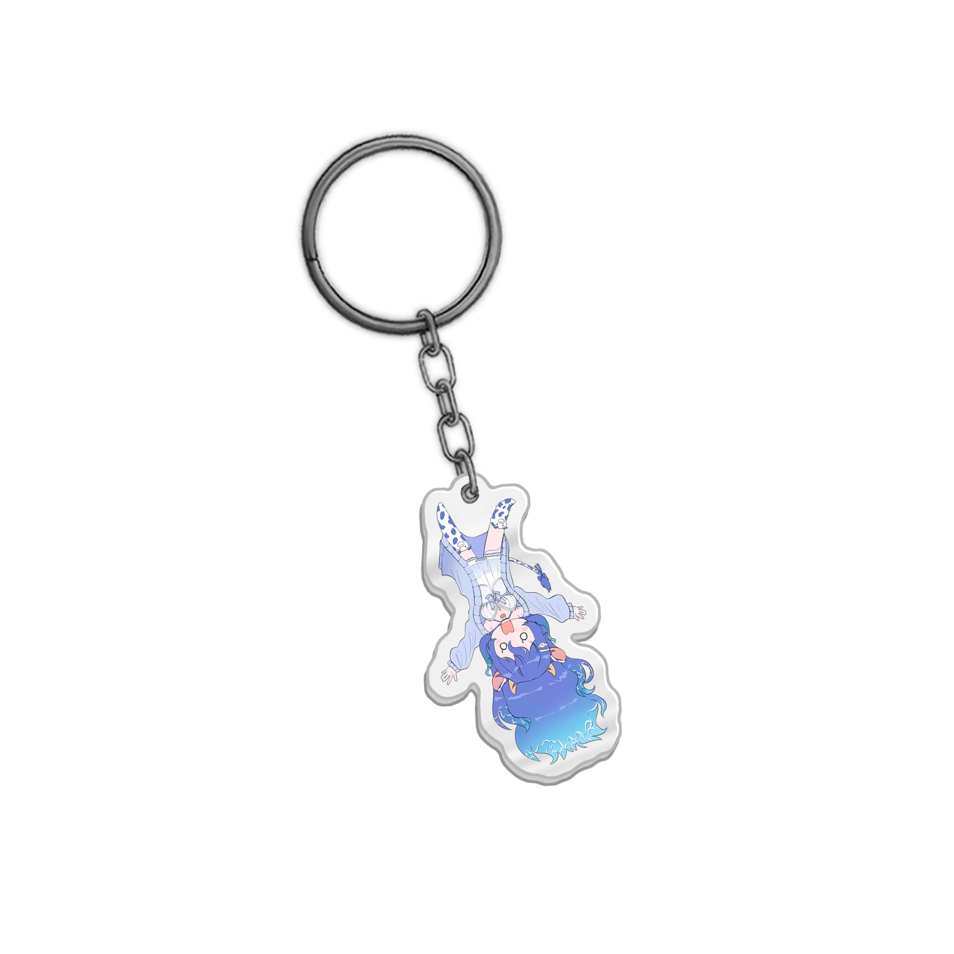 PuddleCow 'Hanging Around' Keychain