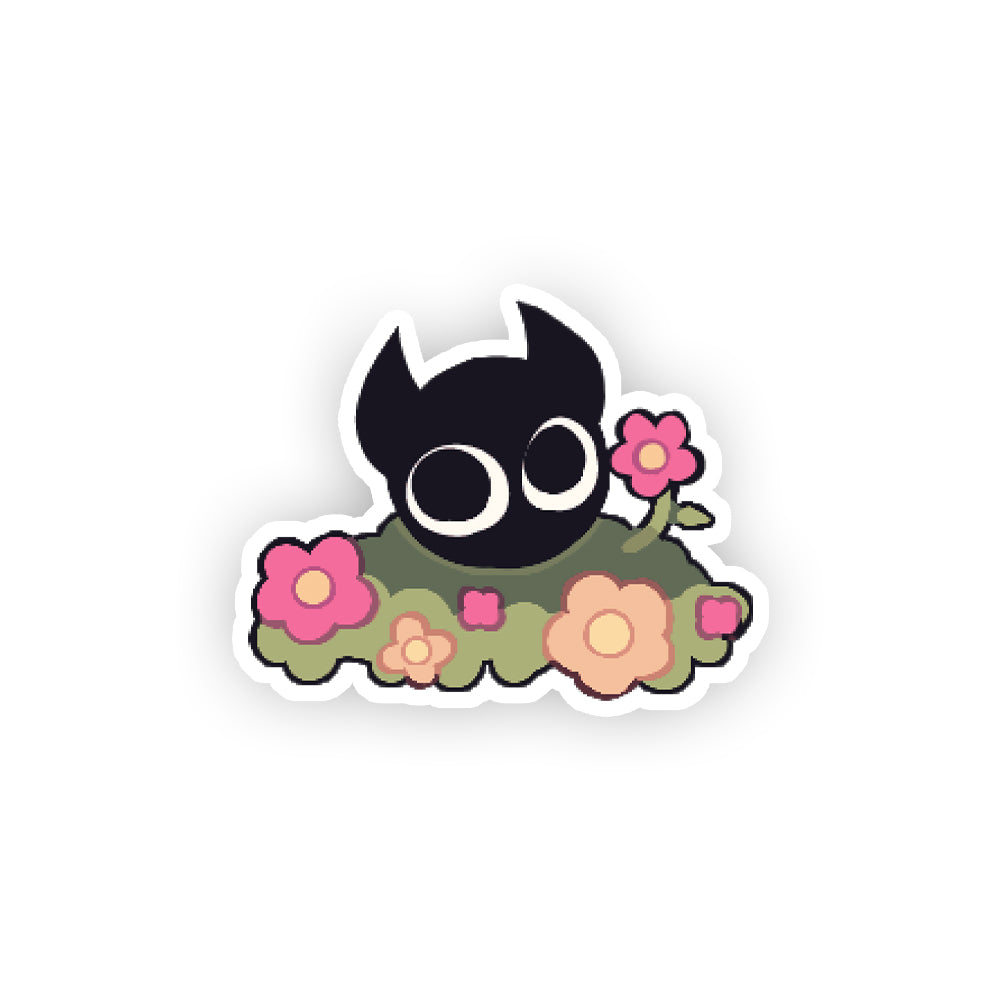 Qmikou "Chatmon Flower" Sticker