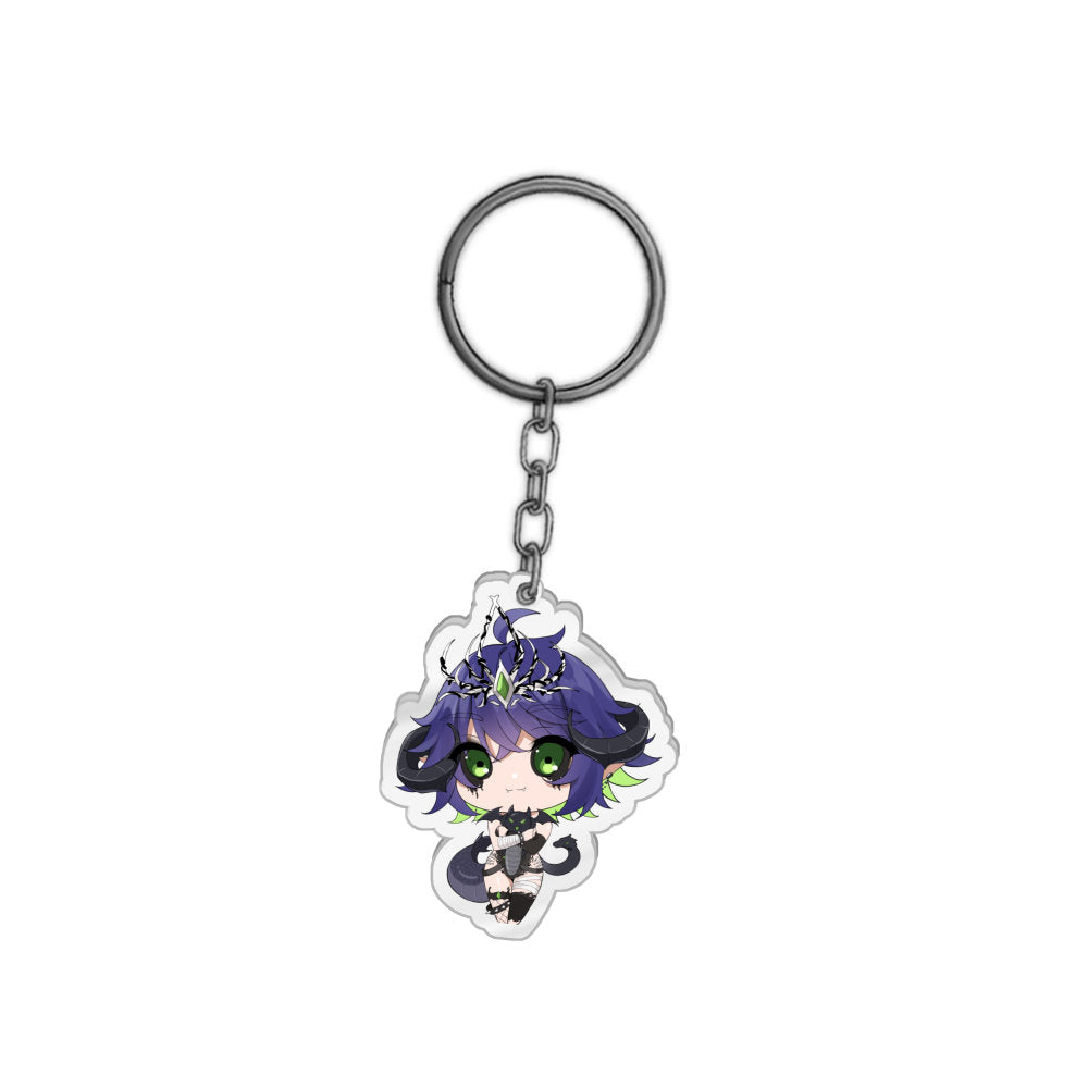 QueensWrath Chibi Cuddle Keychain