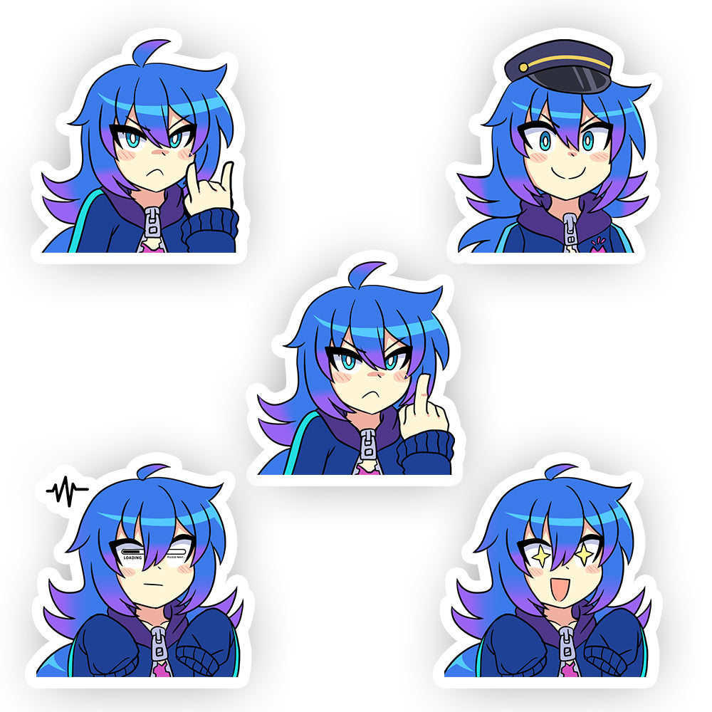 Raku Sticker pack