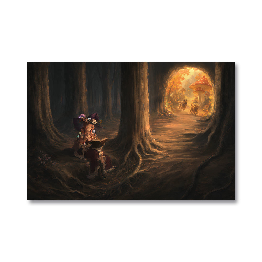 RedAutumnOwl "Forest" Poster