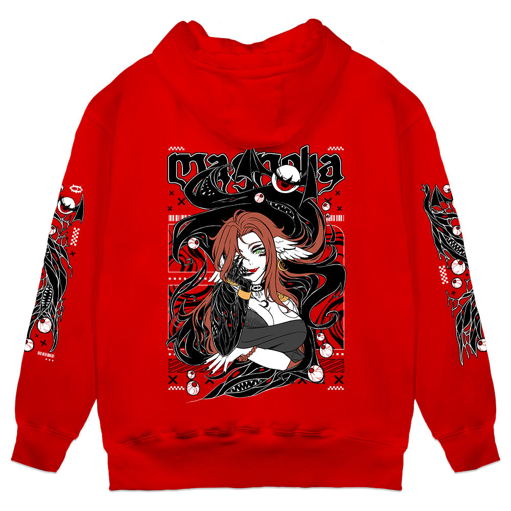 Magnolia_VT "Eldritch" Red Hoodie