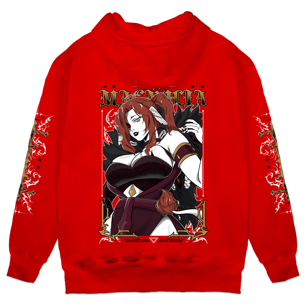Magnolia_VT "Your Favorite Nightmare" Red Hoodie