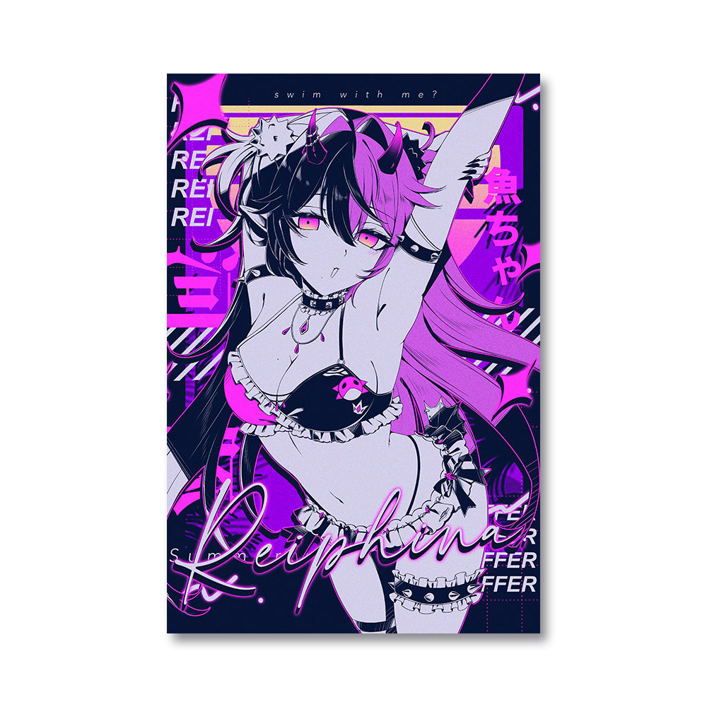 Reiphina Swim with Me Poster