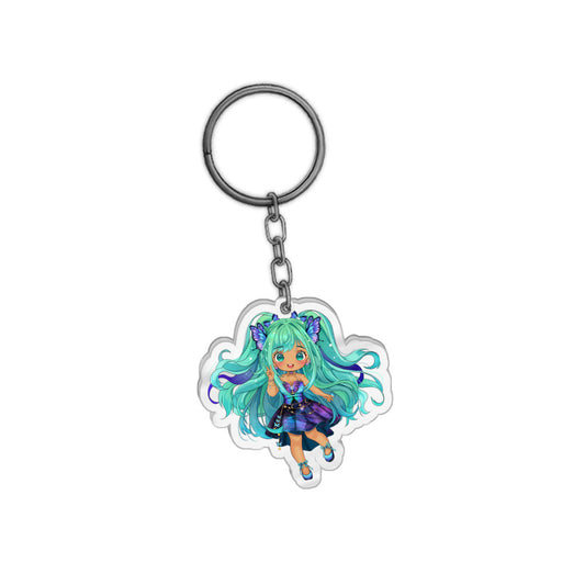 Renepo0h Peace Keychain