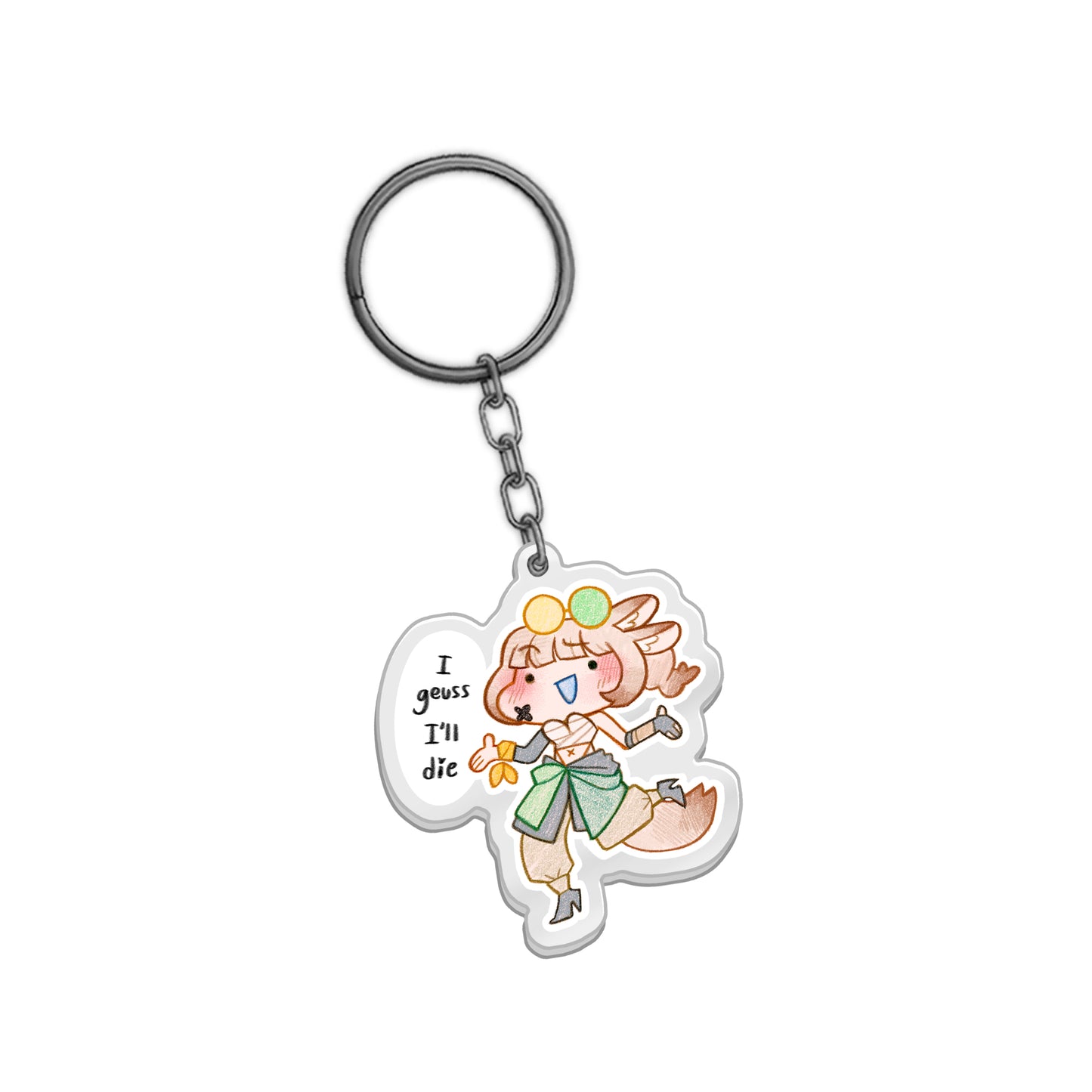 Renn I Guess Keychain