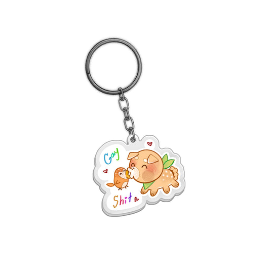 Renn Kiss Keychain