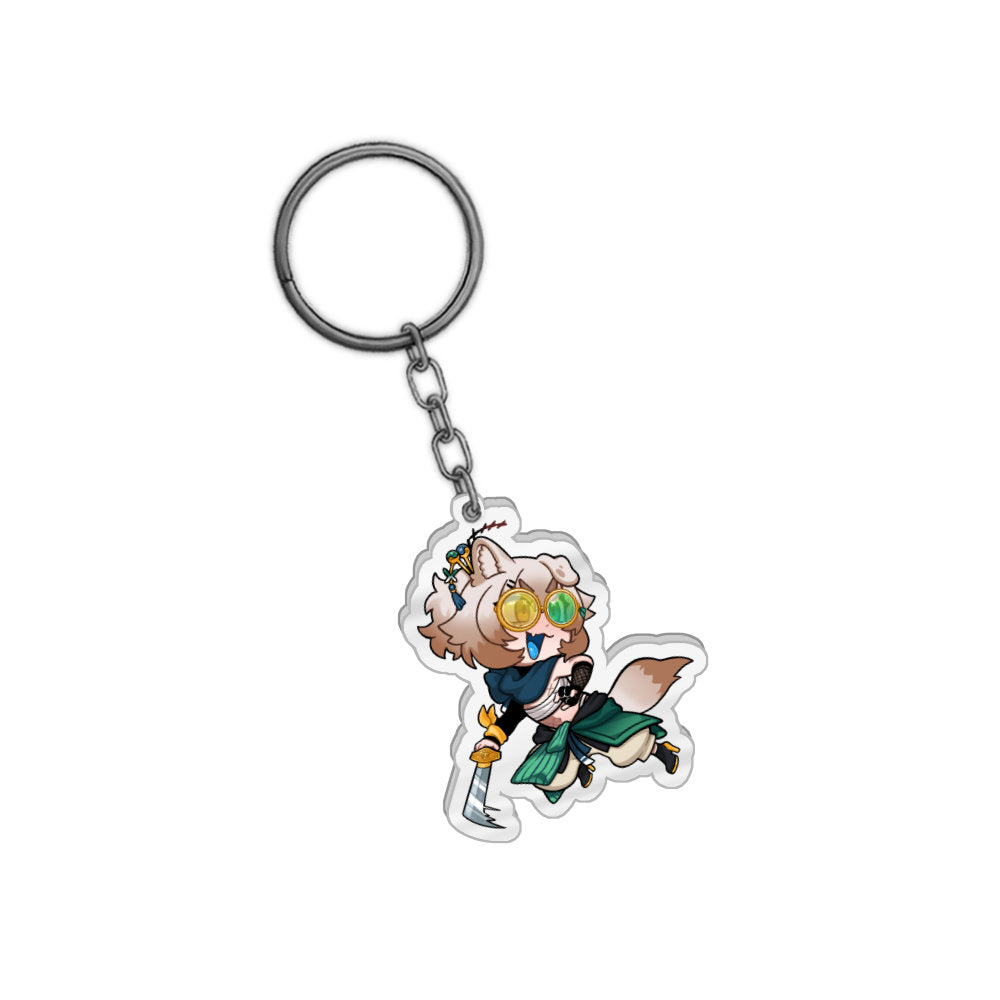 Renn Chibi Attack Keychain