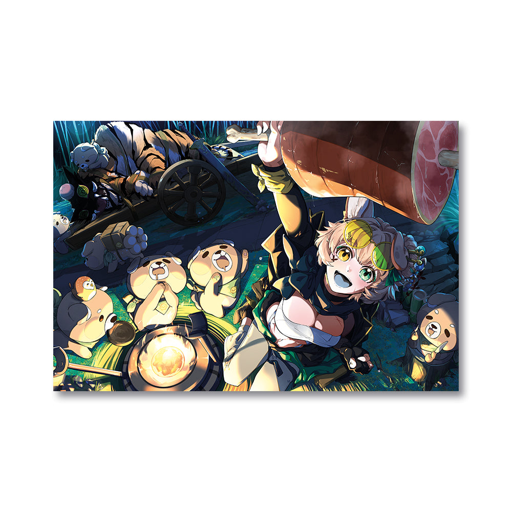 Renn Campfire Cooking Poster