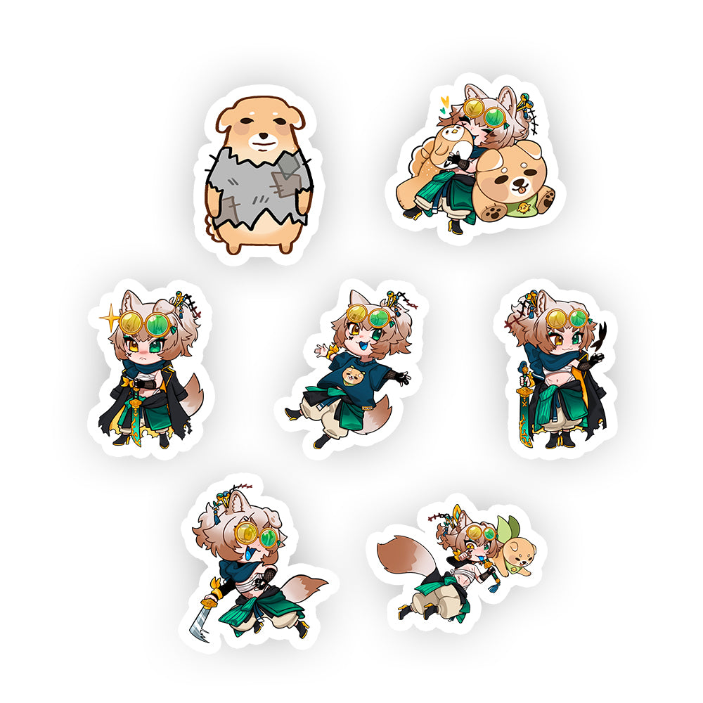 Renn Chibi Sticker Pack