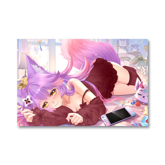 RinReeArts 'Blossoming Beginnings: Cozy' Poster