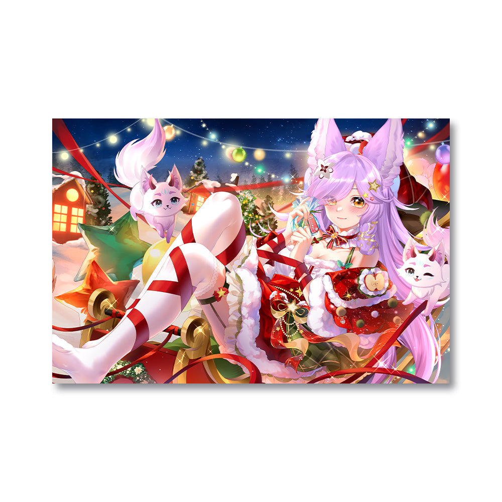 RinReeArts 'Blossoming Beginnings: Christmas Day' Poster