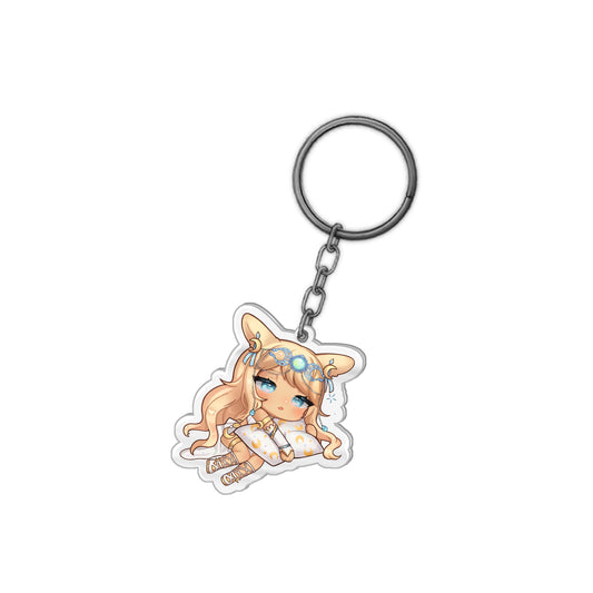 RinniBun Sleepy Keychain