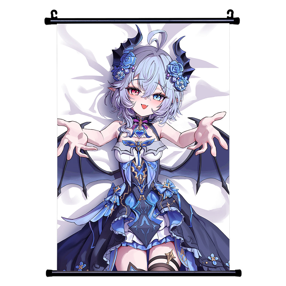 Rina Lucsper "Sister's Embrace" Wall Scroll