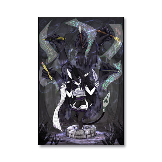 Rinsoftoxic 'Mage Hand' Poster