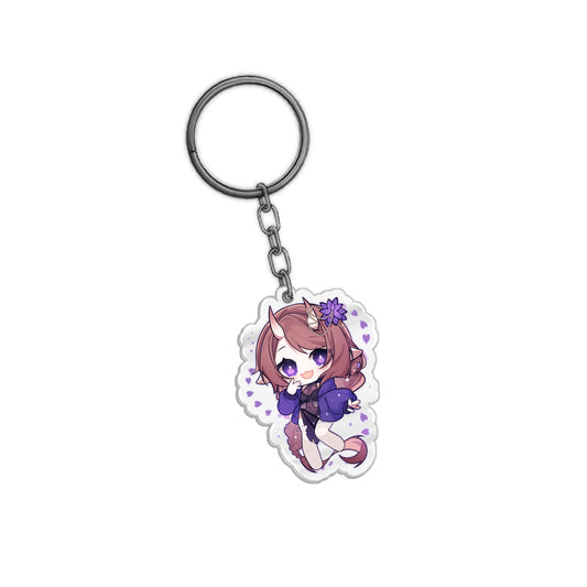 RivaVT Lotus Bloom Keychain