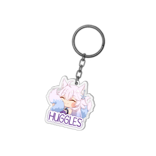 Yuki_Shima_Fox Huggles Keychain