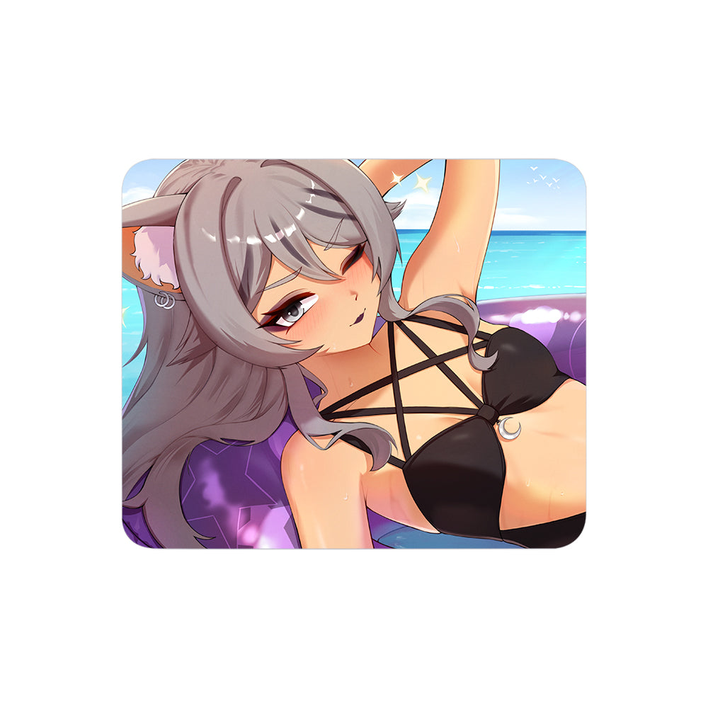 Rizu Mayonaka 'Purrfect Paradise' Mouse Pad