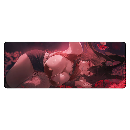 Roebunny Spider Lilies XL Mousepad