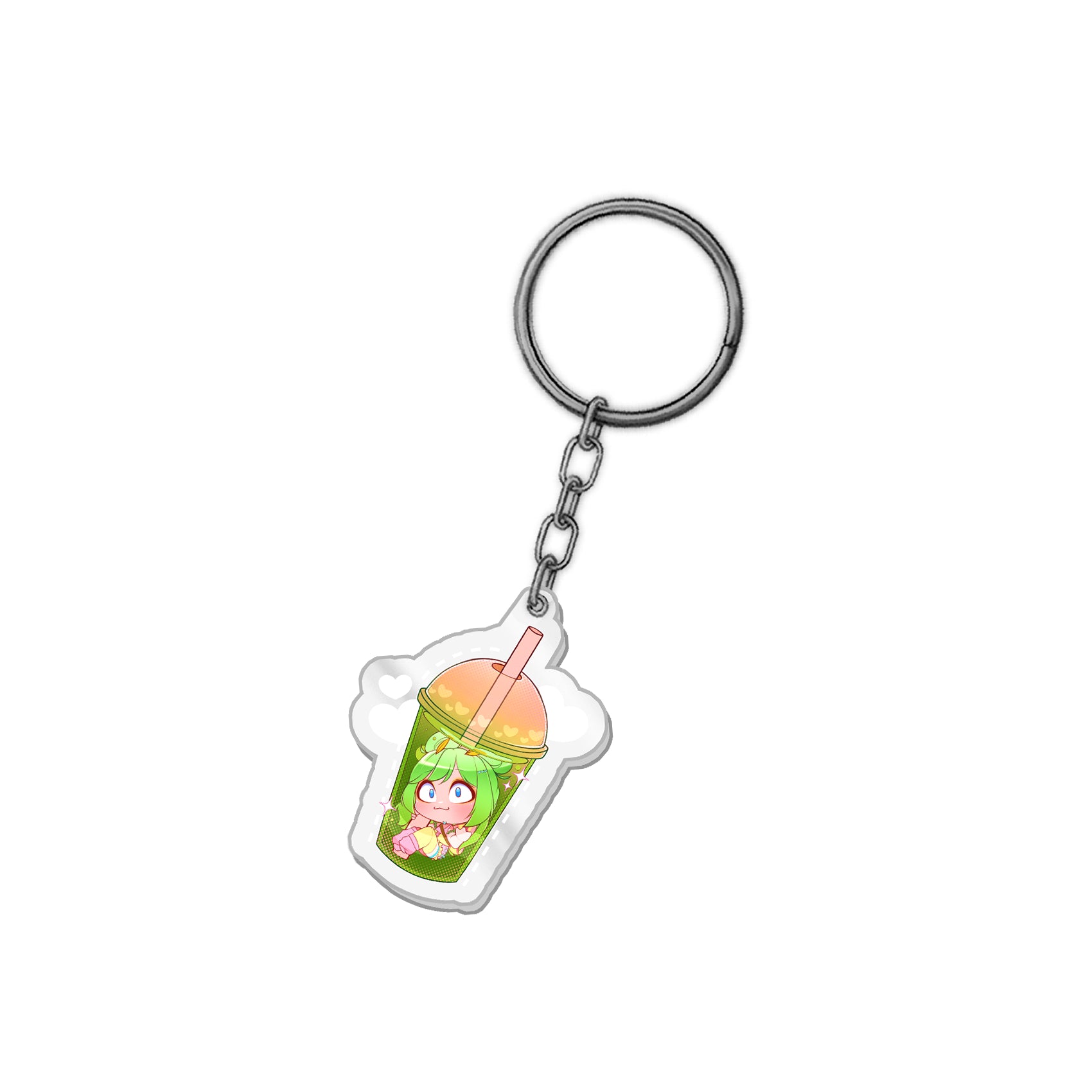 Rosy Fae Keychain