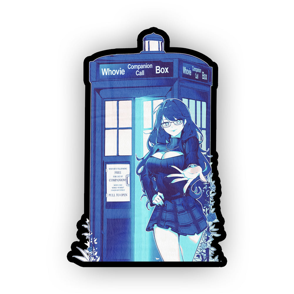 NomadicWhovian Companion Call Box Rug