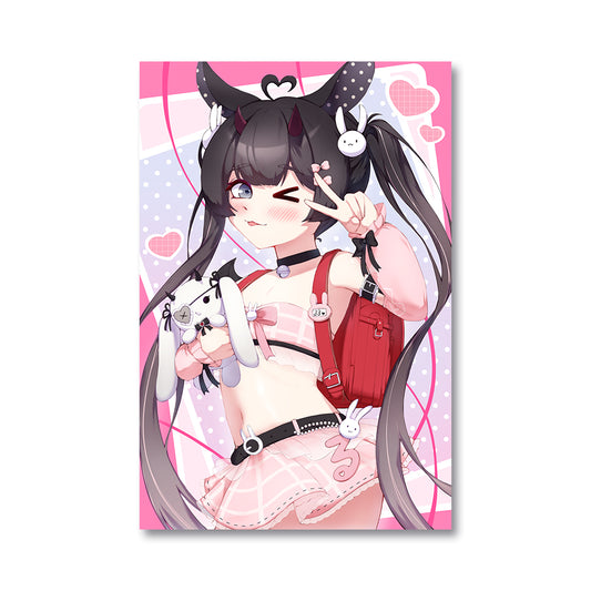 Runa Cutest Bunny Poster