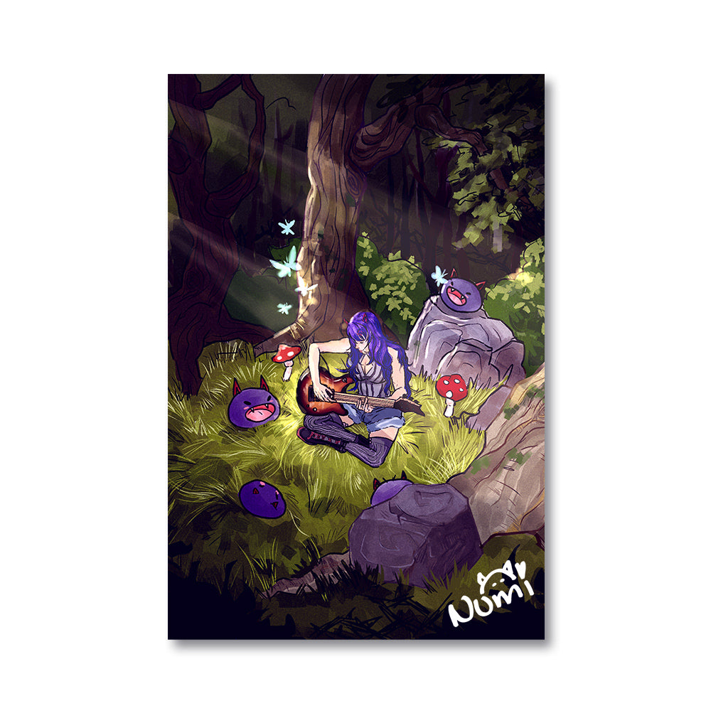 Status Update Signed Poster (Signed by Numi)