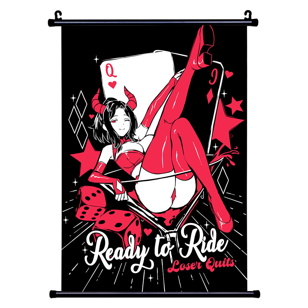 SaeRoseVt "Ready to Ride" Wall Scroll