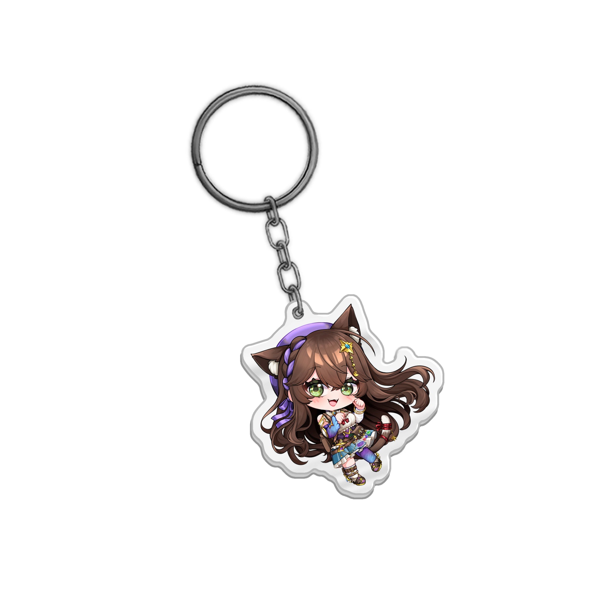 Saffichu "Chibi Chemist" Keychain