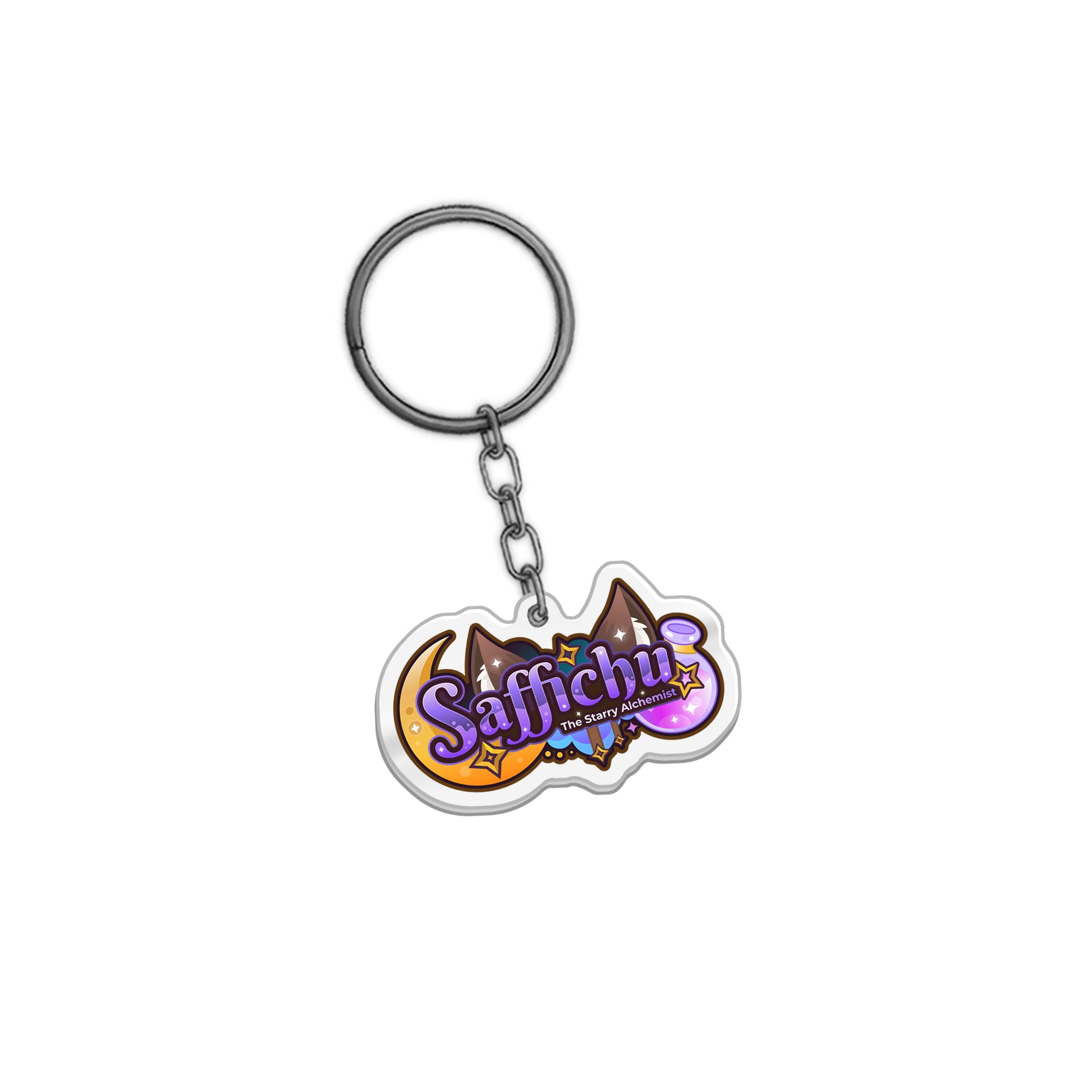 Saffichu "Logo" Keychain